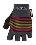SANTINI Fingerlose Fahrradhandschuhe - LA VUELTA 2020 - Schwarz