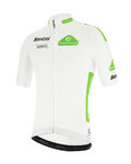 SANTINI Kurzarm Fahrradtrikot - LA VUELTA 2020 - Weiß