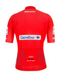 SANTINI Kurzarm Fahrradtrikot - LA VUELTA 2020 - Rot