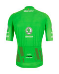 SANTINI Kurzarm Fahrradtrikot - LA VUELTA 2020 - Grün