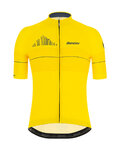SANTINI Kurzarm Fahrradtrikot - LA VUELTA 2020 - Gelb