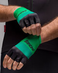 SANTINI Fingerlose Fahrradhandschuhe - LA VUELTA 2021 - Grün