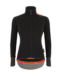 SANTINI Fahrrad-Thermojacke - VEGA XTREME LADY - Schwarz