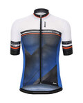 SANTINI Kurzarm Fahrradtrikot - TONO - Blau/Weiß
