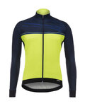 SANTINI Winddichte Fahrradjacke - WIND - Schwarz/Gelb