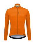 SANTINI Langarm Fahrradtrikot für den Winter - CLASSE WNT - Orange