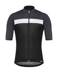 SANTINI Kurzarm Fahrradtrikot - STILE - Grau/Schwarz