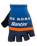 SANTINI Fingerlose Fahrradhandschuhe - DE ROSA 2019 - Blau