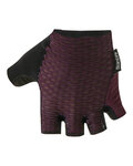 SANTINI Fingerlose Fahrradhandschuhe - TONO  - bordeaux