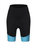 SANTINI Fahrradshorts ohne Träger - RITMO LADY - Blau/Schwarz