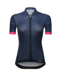 SANTINI Kurzarm Fahrradtrikot - VOLO LADY - Blau