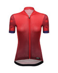 SANTINI Kurzarm Fahrradtrikot - VOLO LADY - Rot