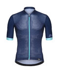 SANTINI Kurzarm Fahrradtrikot - SLEEK 99  - Blau