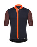 SANTINI Kurzarm Fahrradtrikot - ORIGINE  - Orange/Schwarz