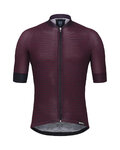 SANTINI Kurzarm Fahrradtrikot - SOFFIO  - bordeaux
