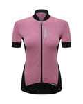 SANTINI Kurzarm Fahrradtrikot - BRIO LADY  - Rosa/Schwarz