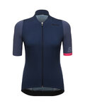 SANTINI Kurzarm Fahrradtrikot - GENIO LADY  - Blau