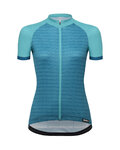 SANTINI Kurzarm Fahrradtrikot - RITMO LADY  - Blau