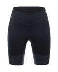 SANTINI Fahrradshorts ohne Träger - ALBA WINTER - Schwarz
