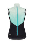 SANTINI Fahrradweste - REDUX GENIO LADY - Hellblau/Schwarz