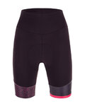 SANTINI Fahrradshorts ohne Träger - GIADA HIP LADY - bordeaux