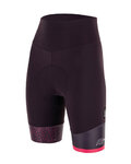 SANTINI Fahrradshorts ohne Träger - GIADA HIP LADY - bordeaux