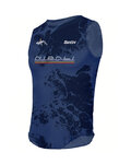 SANTINI Ärmelloses Fahrrad-Shirt - NIBALI - Blau