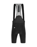 SANTINI Kurze Fahrradhose mit Trägern - TONO DINAMO - Schwarz