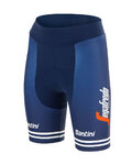 SANTINI Fahrradshorts ohne Träger - TREK 2021 LADY - Blau