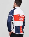 SANTINI Winddichte Fahrradjacke - TREK SEGAFREDO 2021 - Rot/Weiß/Blau