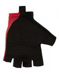 SANTINI Fingerlose Fahrradhandschuhe - CUBO  - Rot