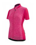 SANTINI Kurzarm Fahrradtrikot - COLORE PURO LADY - Rosa