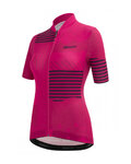 SANTINI Kurzarm Fahrradtrikot - GIADA OPTIC LADY - Rosa/Schwarz
