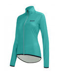 SANTINI Winddichte Fahrradjacke - NEBULA PURO LADY - Blau