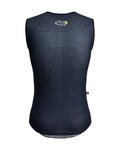 SANTINI Ärmelloses Fahrrad-Shirt - TOUR DE FRANCE 2022 - Blau