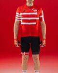 SANTINI Kurzarm Fahrradtrikot - TOUR DE FRANCE 2022 - Weiß/Rot/Gelb