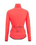 SANTINI Winddichte Fahrradjacke - NEBULA WINDPROOF W - Rosa