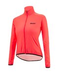 SANTINI Winddichte Fahrradjacke - NEBULA WINDPROOF W - Rosa