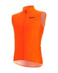 SANTINI Fahrradweste - NEBULA WINDPROOF - Orange