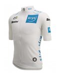 SANTINI Kurzarm Fahrradtrikot - TOUR DE FRANCE 2022 - Weiß