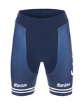 SANTINI Fahrradshorts ohne Träger - TREK 2019 PRIME LADY - Blau/Weiß