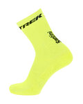 SANTINI Klassische Fahrradsocken - TREK SEGAFREDO 2021 - Gelb