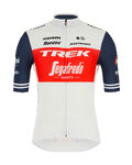 SANTINI Kurzarm Fahrradtrikot - TREK SEGAFREDO 2020 - Blau/Rot/Weiß