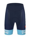 SANTINI Fahrradshorts ohne Träger - TREK SEGAFREDO 2022 LADY FAN LINE - Blau