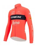 SANTINI Langarm Fahrradtrikot für den Winter - TREK SEGAFREDO 2022 WINTER - Rosa