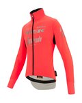 SANTINI Fahrrad-Thermojacke - TREK SEGAFREDO 2022 VEGA WINTER - Rosa