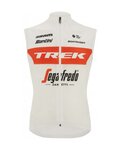 SANTINI Fahrradweste - TREK SEGAFREDO 2022 - Weiß/Rot