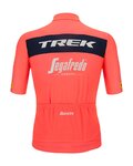 SANTINI Kurzarm Fahrradtrikot - TREK SEGAFREDO 2022 FAN LINE - Rosa