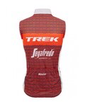 SANTINI Fahrradweste - TREK SEGAFREDO 2023 - Weiß/Rot
