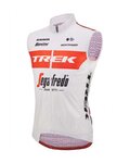 SANTINI Fahrradweste - TREK SEGAFREDO 2023 - Weiß/Rot